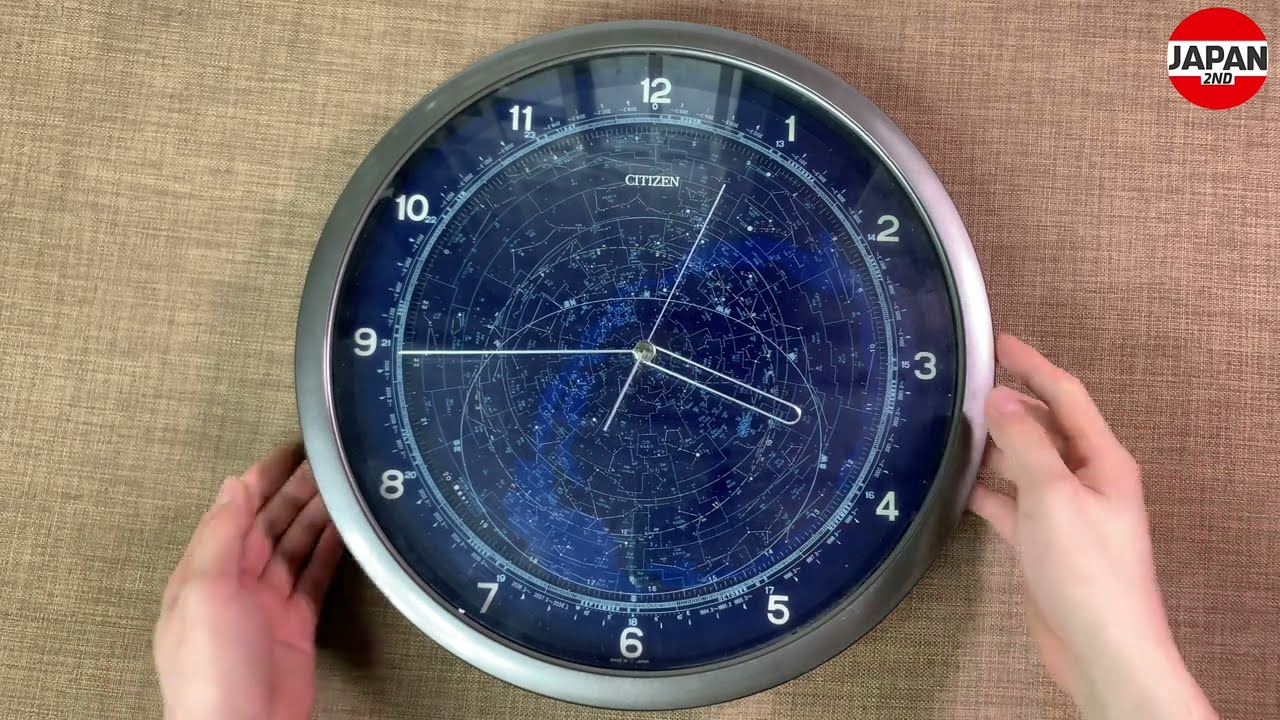 CITIZEN シチズン コスモサイン M602 4MY602 天体観測 壁掛け時計