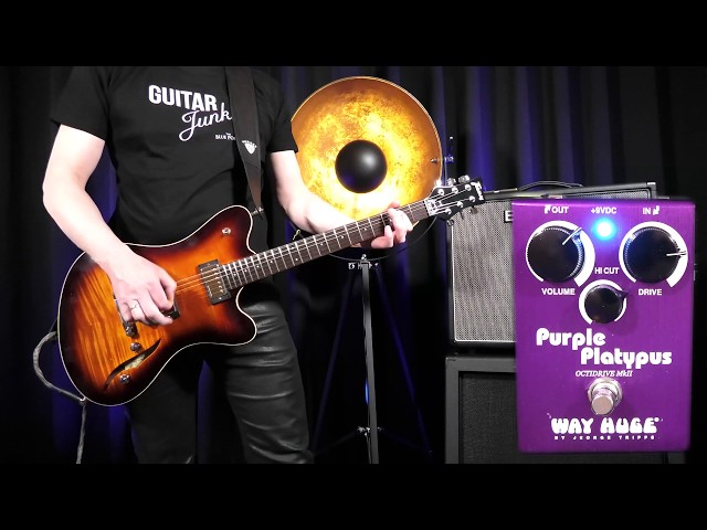 Way Huge Purple Platypus Octidrive MKII - Demo - YouTube