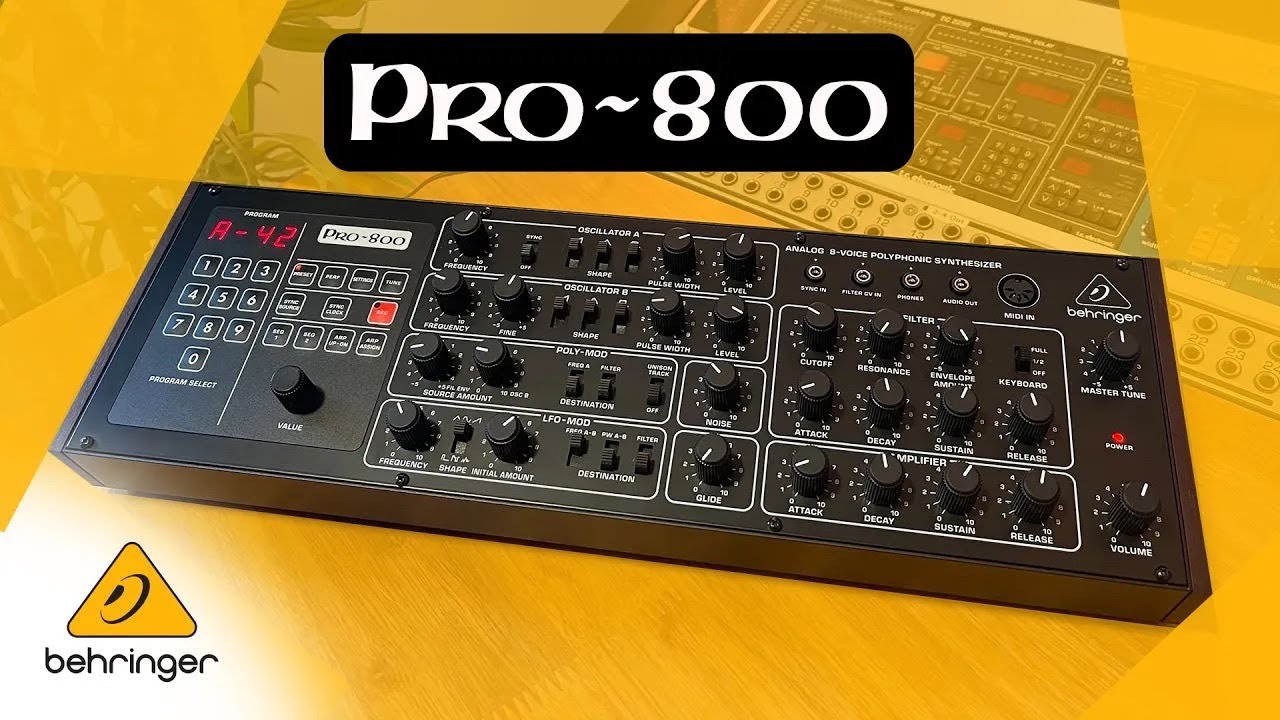 Behringer Pro-800 Synthesizer - buy online | USA