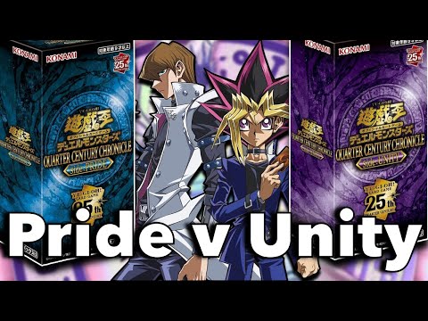 Unity vs Pride | Which Yugioh Quarter Century Chronicle Set is