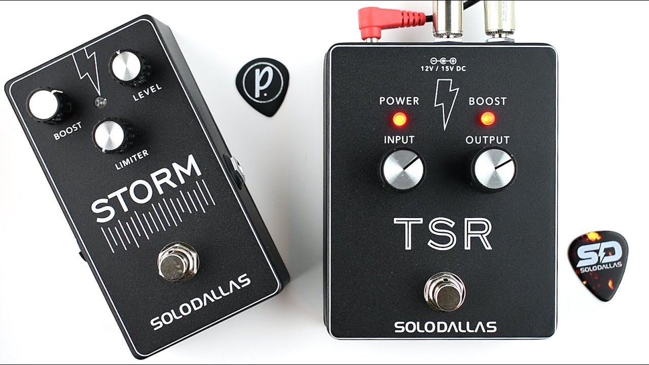 SoloDallas TSR Schaffer Replica Compander Boost - YouTube
