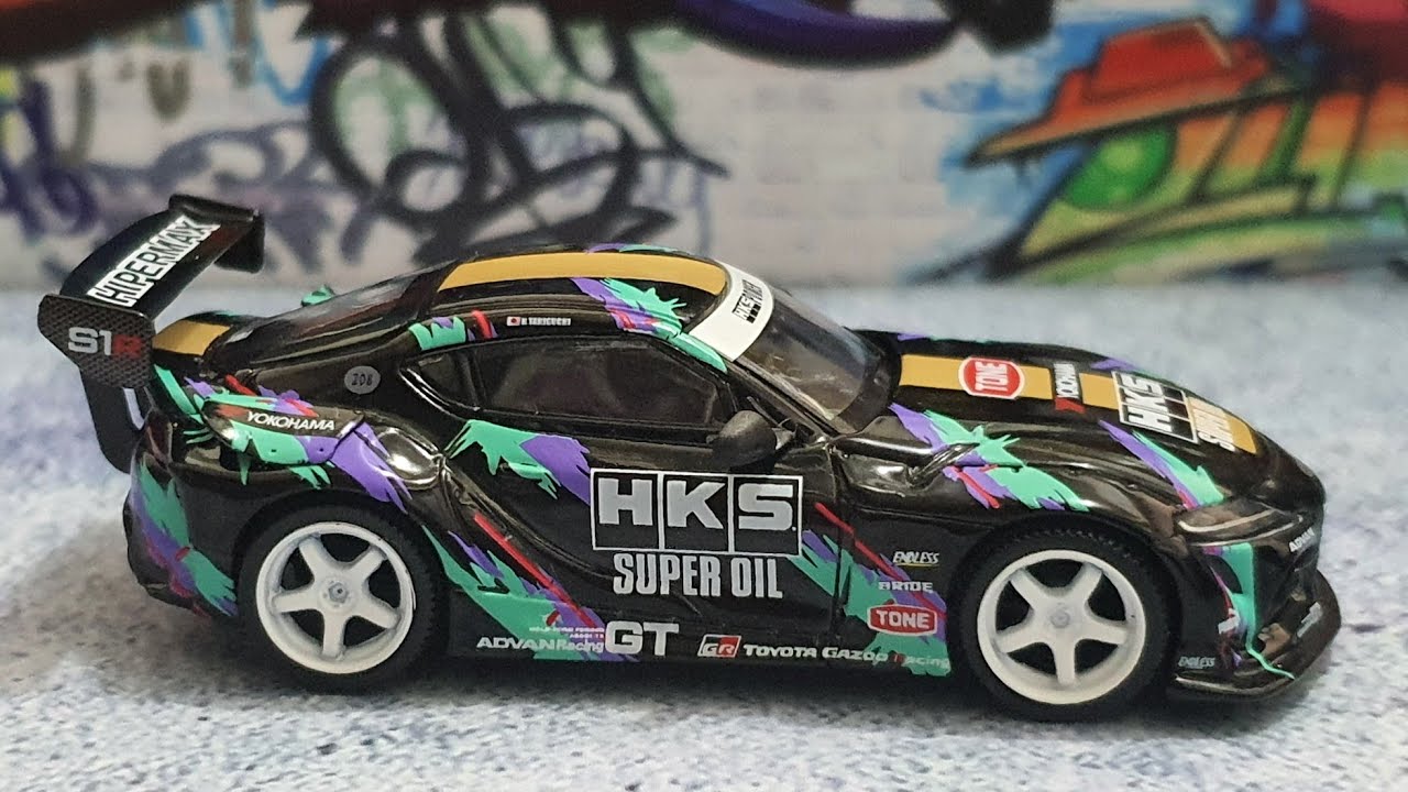 MINI GT HKS Toyota GR Supra (A90) 2020 Tokyo Auto Salon / No. 350