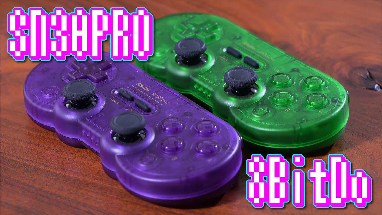 レビュー】レトロ系コントローラーなら迷わずこれ『8BitDo SN30 Pro