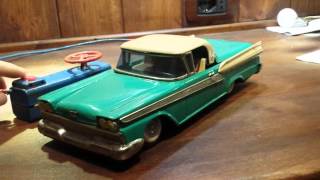 懐かしのブリキ自動車 米澤玩具／クラグスタンNo.40101・電動リモコン