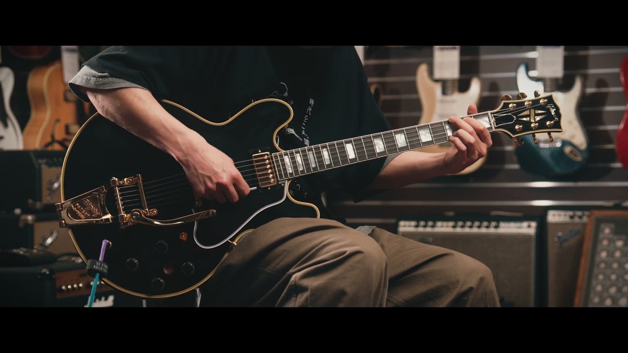 GIBSON CUSTOM SHOP Japan Limited 1959 ES-355 w/Bigsby Ebony VOS【S