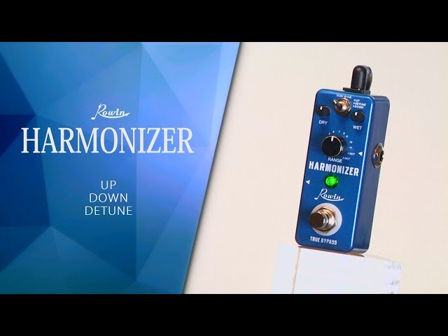 ROWIN / Guitar Effector HARMONIZER - YouTube