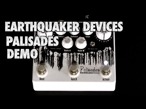 Earthquaker Devices Palisades Overdrive Demo - YouTube