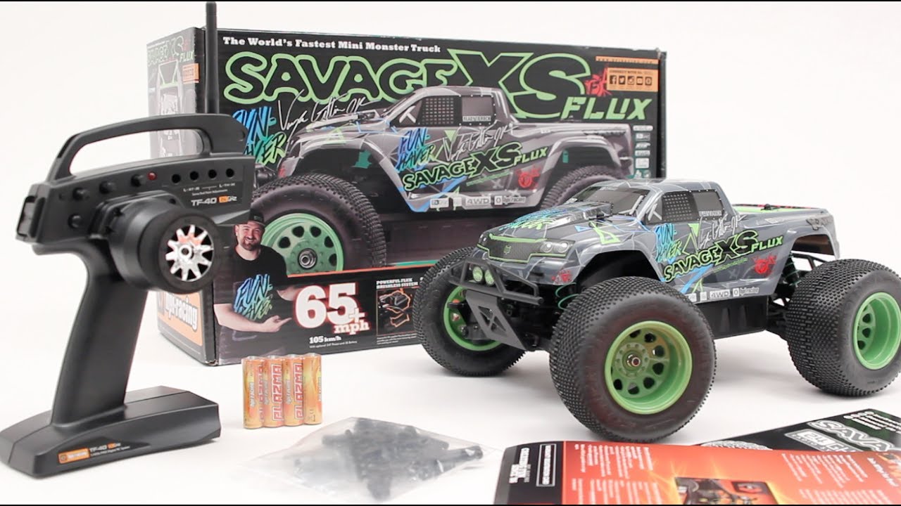 HPI: Savage XS Flux VGJR RTR 4WD Monster Truck