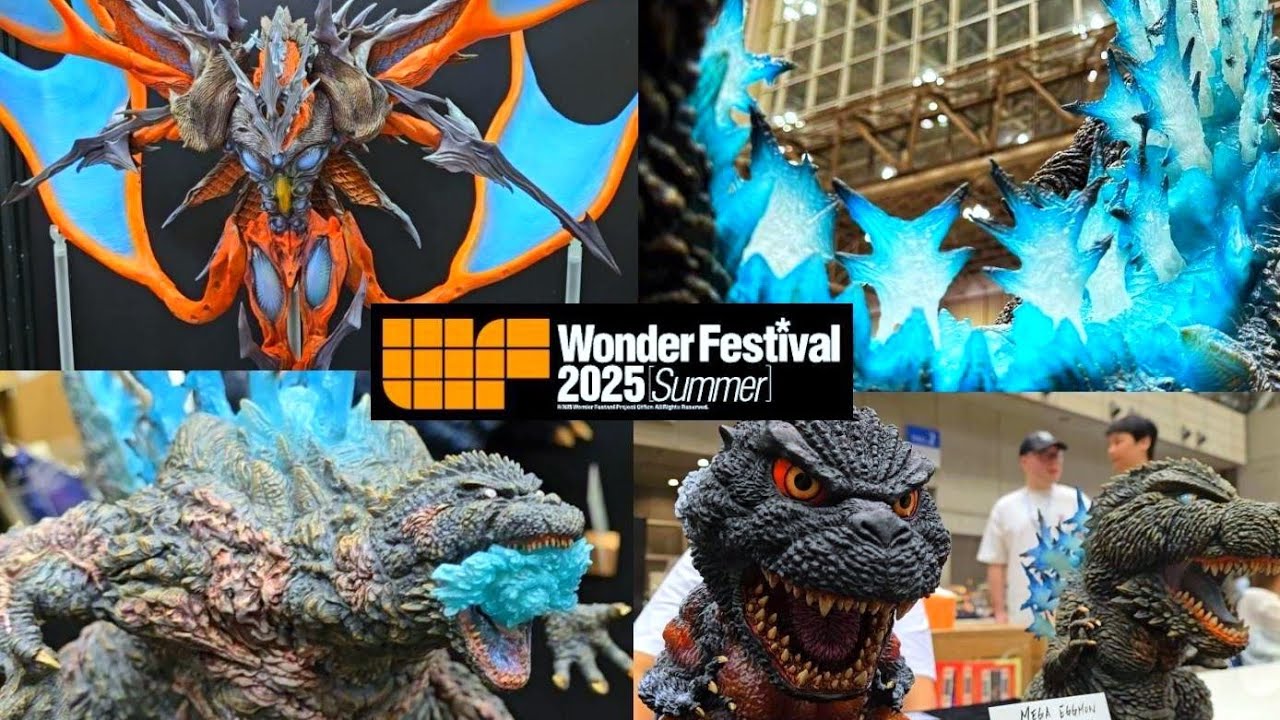 Wonder Festival 2025 Summer] Godzilla x Monster Modeling at its