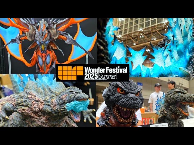 Wonder Festival 2025 Summer] Godzilla x Monster Modeling at its