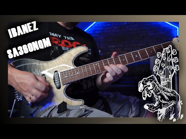 Ibanez SA360NQM complete play through | Paul Glover - YouTube