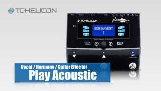 TC HELICON / ボーカル エレアコ用マルチエフェクター Play Acoustic