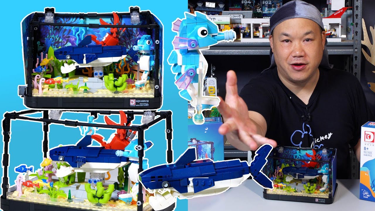 DK} Aquaria Series The Shark | DK7020 – BrickMeUpScottie