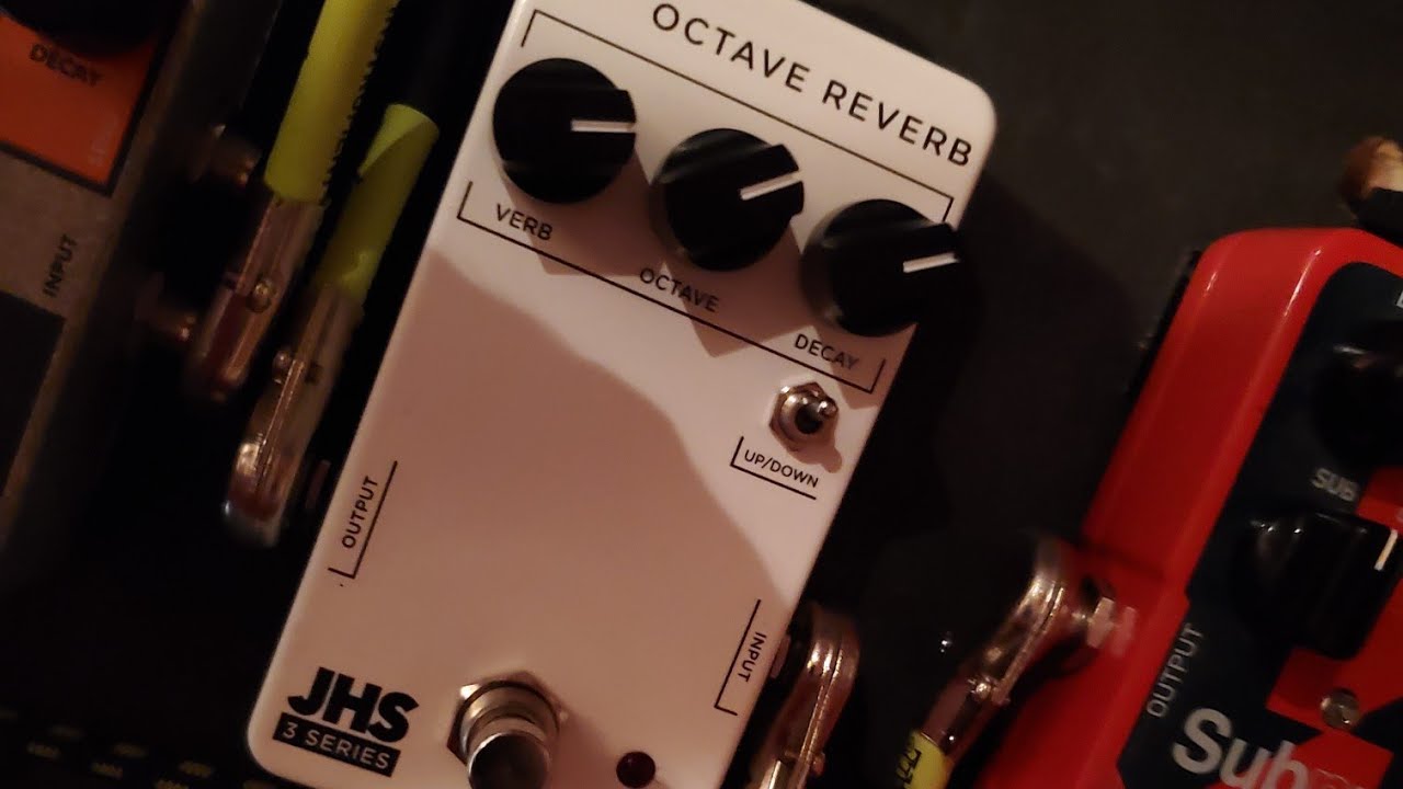 Review & Demo: JHS 3 Series Octave Reverb the awesome shimmer