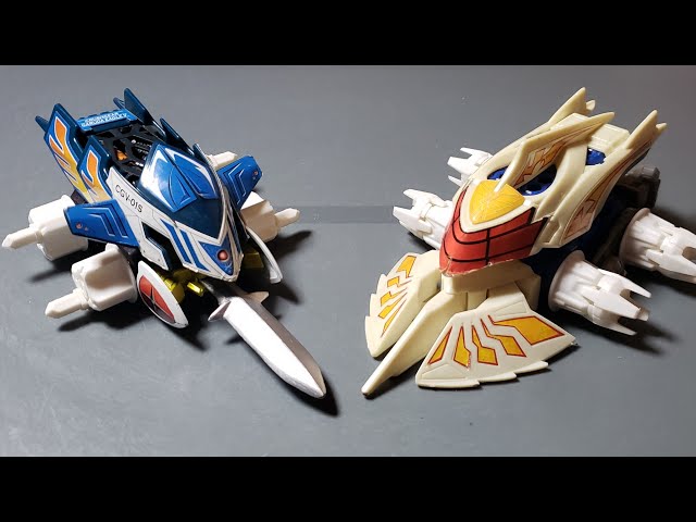 クラッシュギア ガルダイーグルvsマッハジャスティスS - YouTube