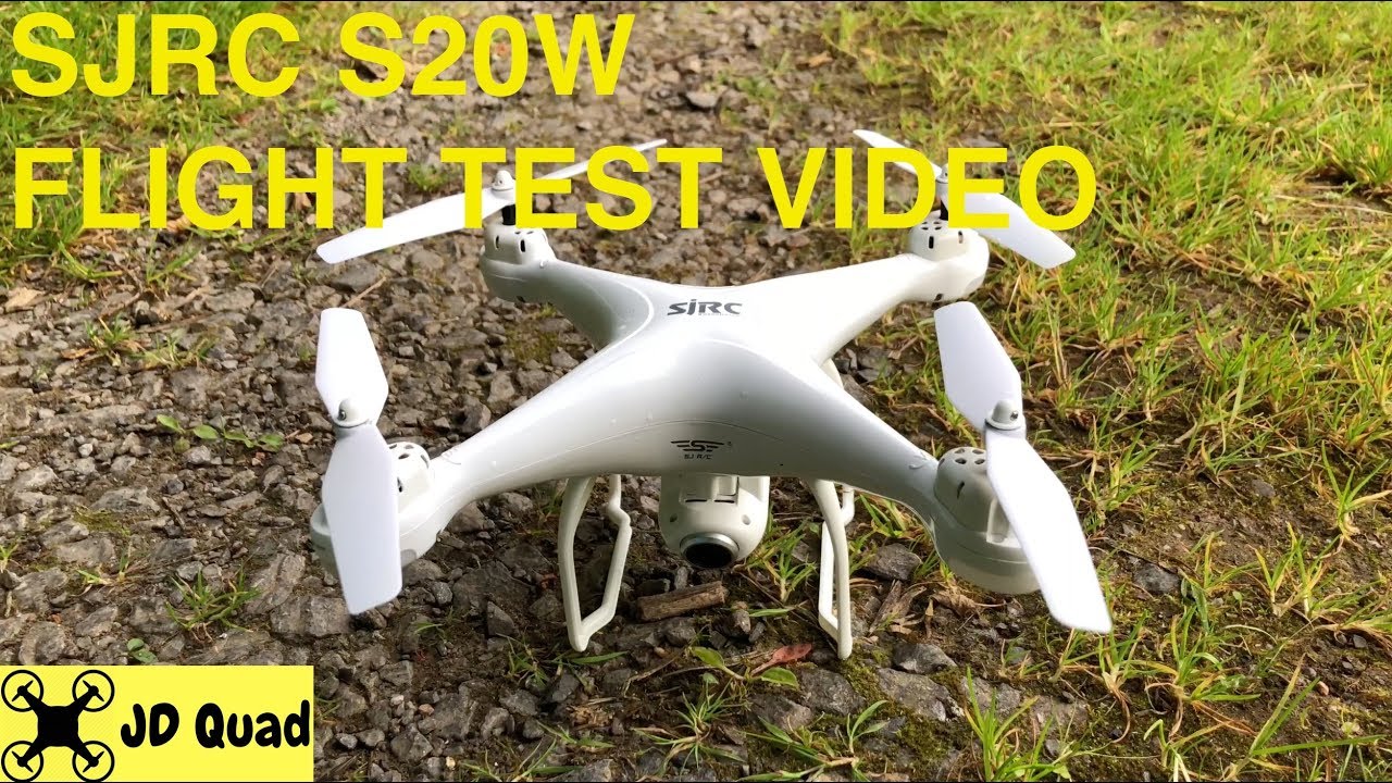 SJ RC S Series S20W Flight Test Number One - YouTube