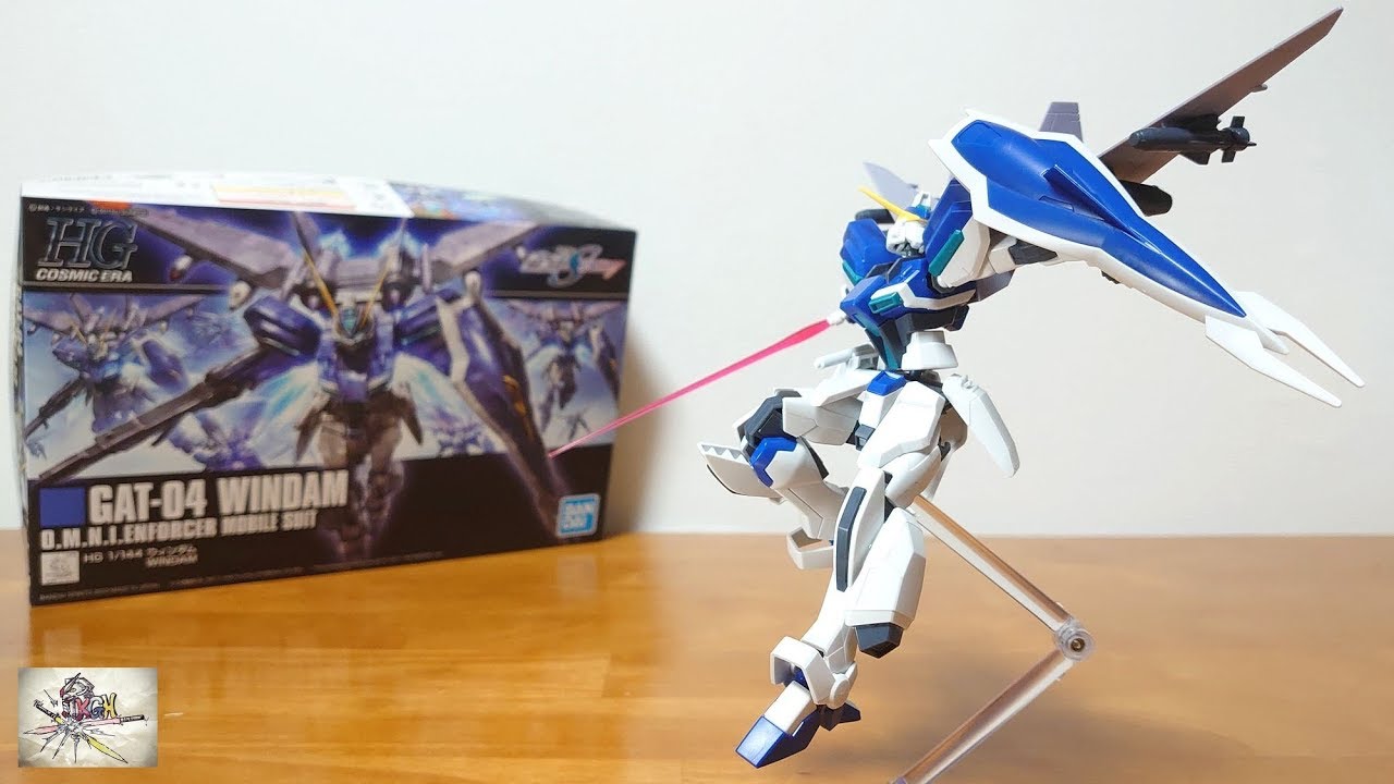 Easy to assemble and easy to pose!) HG 1/144 Windham Review - YouTube