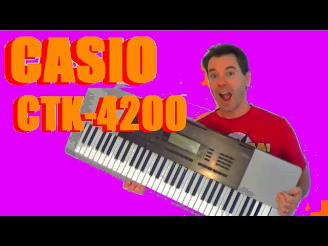 Casio CTK-4200 demo and review: Sounds, drums, sampling
