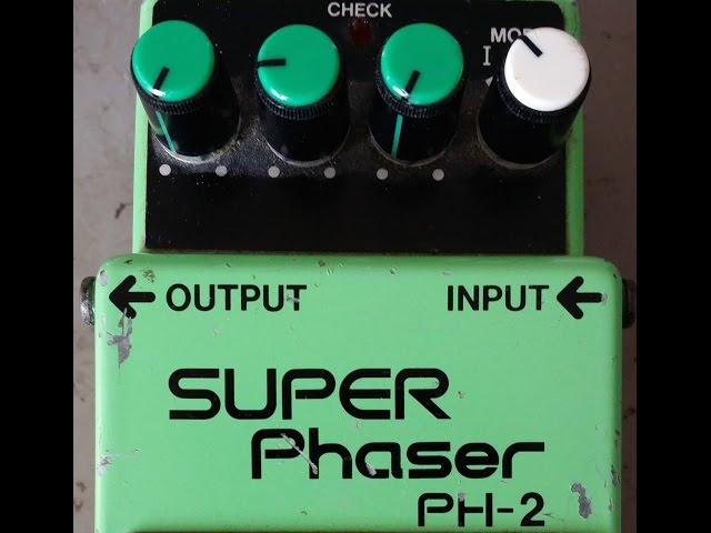 Boss Super Phaser PH-2 Demo (HQ Audio) - YouTube