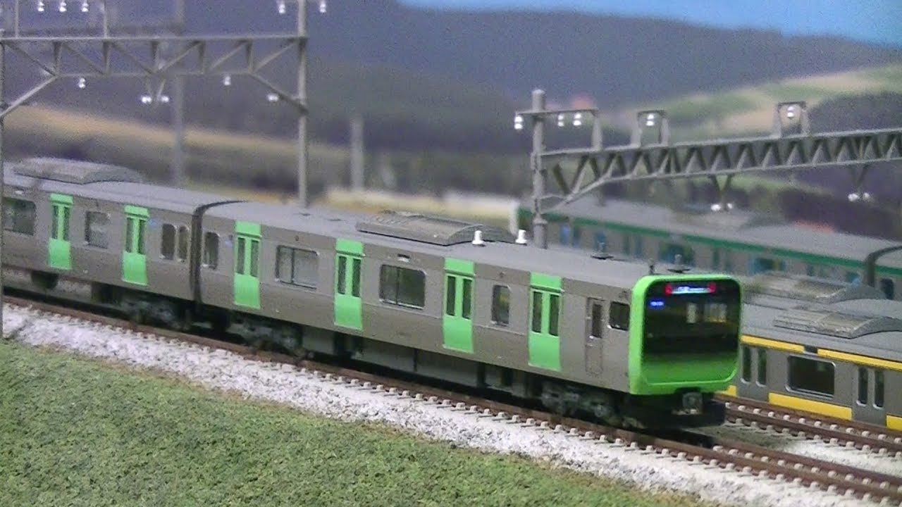 KATO E235系 山手線 Nゲージ 走行動画 - YouTube