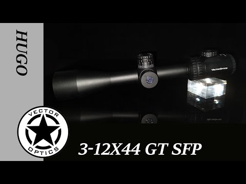 Vector Optics // Hugo 3-12x44 GT (SCOM-31) FMC Turret 1/4 MOA
