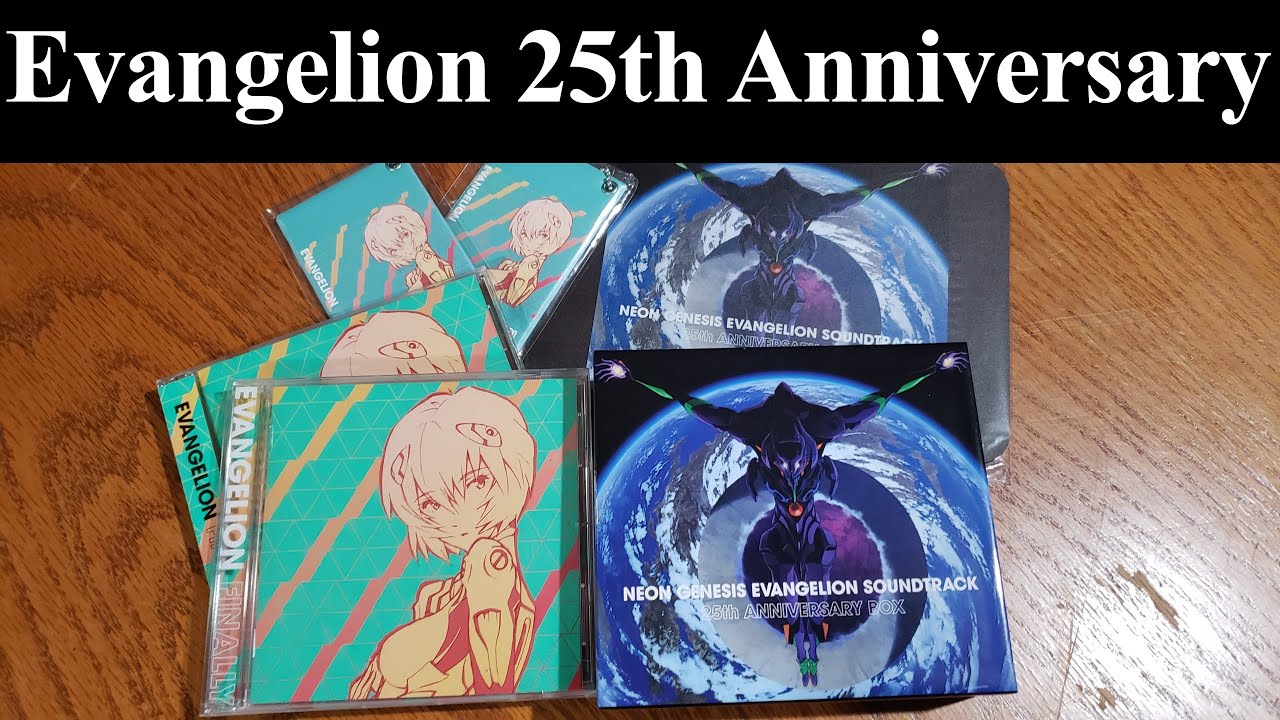 NEON GENESIS EVANGELION SOUNDTRACK 25TH ANNIVERSARY BOX SET