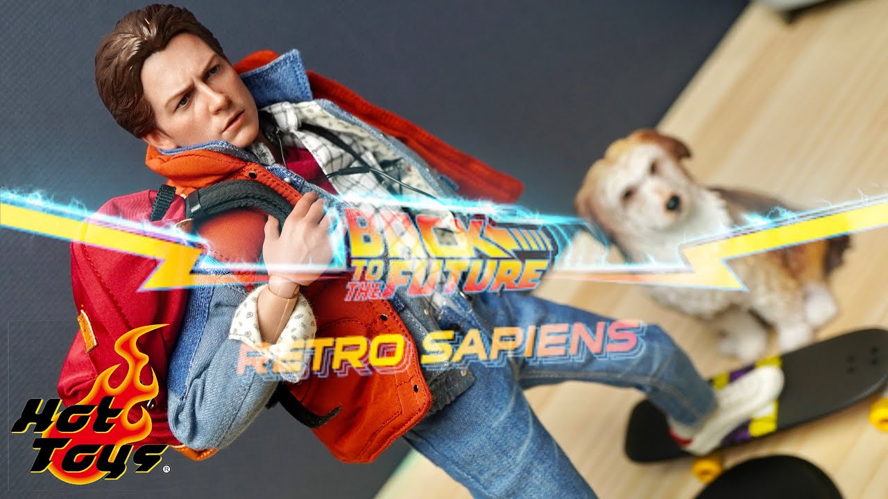 限定】レトロサピエンス限定！ホットトイズ MMS マーティ・マクフライ