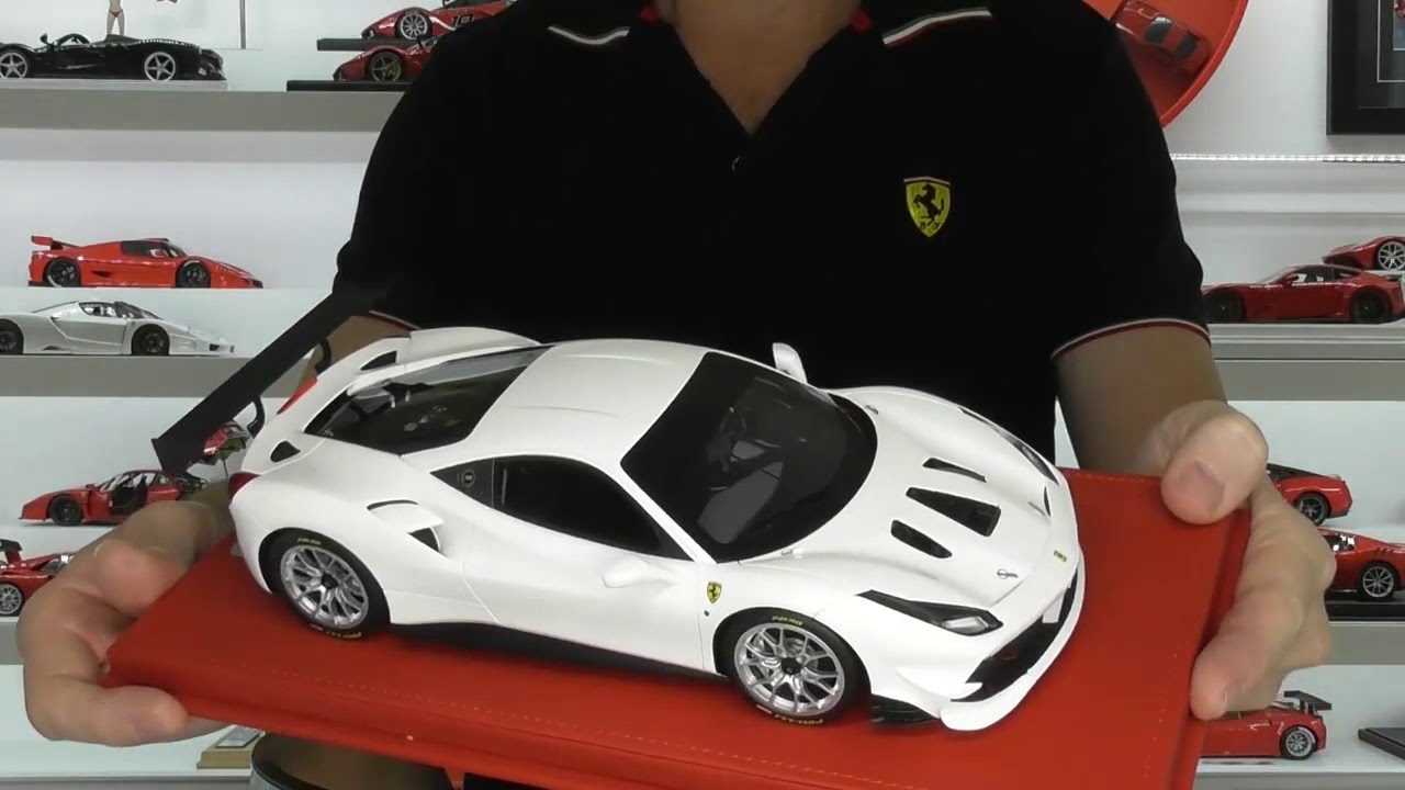 1/18 FERRARI 488 CHALLENGE by BBR Models - Full Review - YouTube