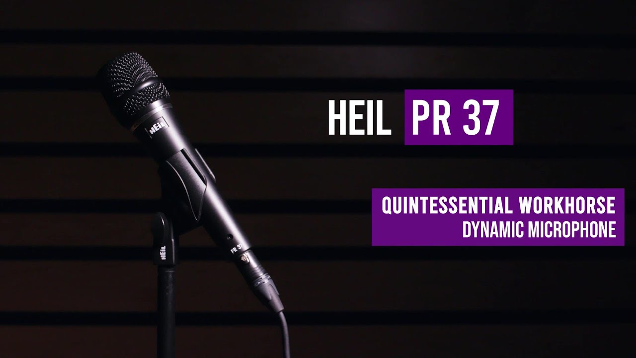 PR 37 Dynamic Microphone - Heil Sound