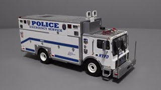 CODE 3 NYPD ESU Vehicle 1/64 scale - YouTube