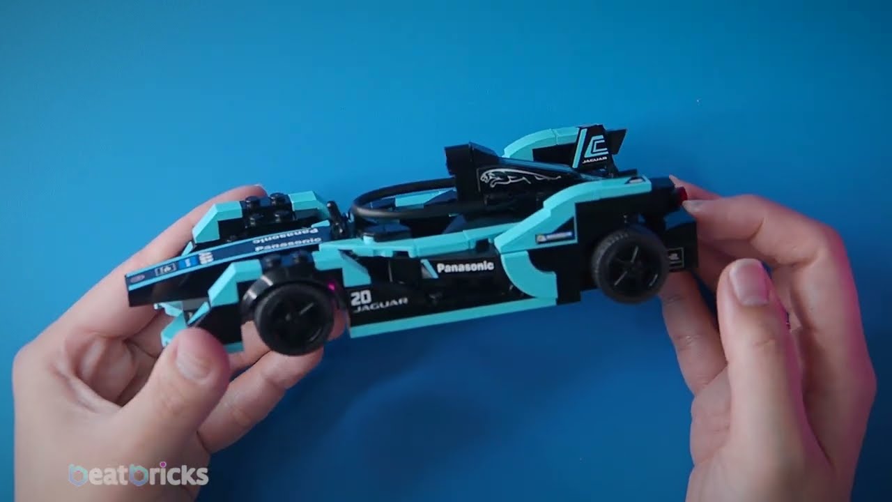 Lego Formula E Panasonic Jaguar Racing Gen 2 | Speed Build - YouTube