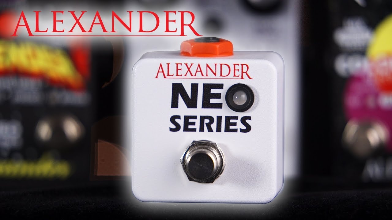 Alexander Pedals Neo Footswitch - YouTube