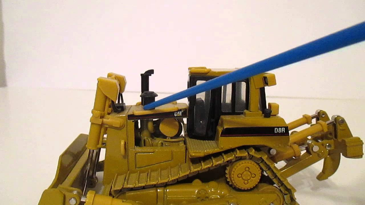 Custom Caterpillar D8R II Dozer 1:50 Review - YouTube