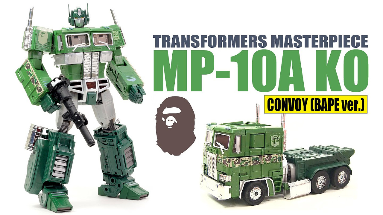 MP-10A Bape Ver. KO MP-10 Transformers Masterpiece review - YouTube