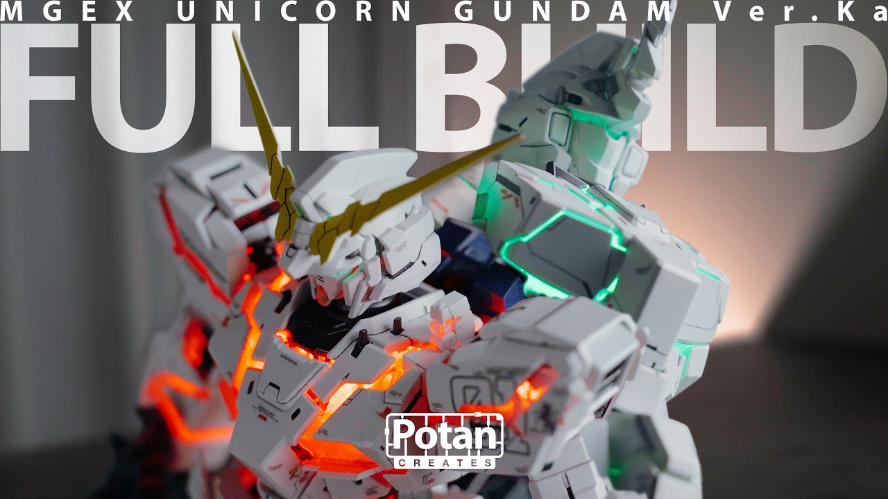 The 100 hours - I painted $250 Gunpla MGEX Unicorn Gundam Ver.Ka