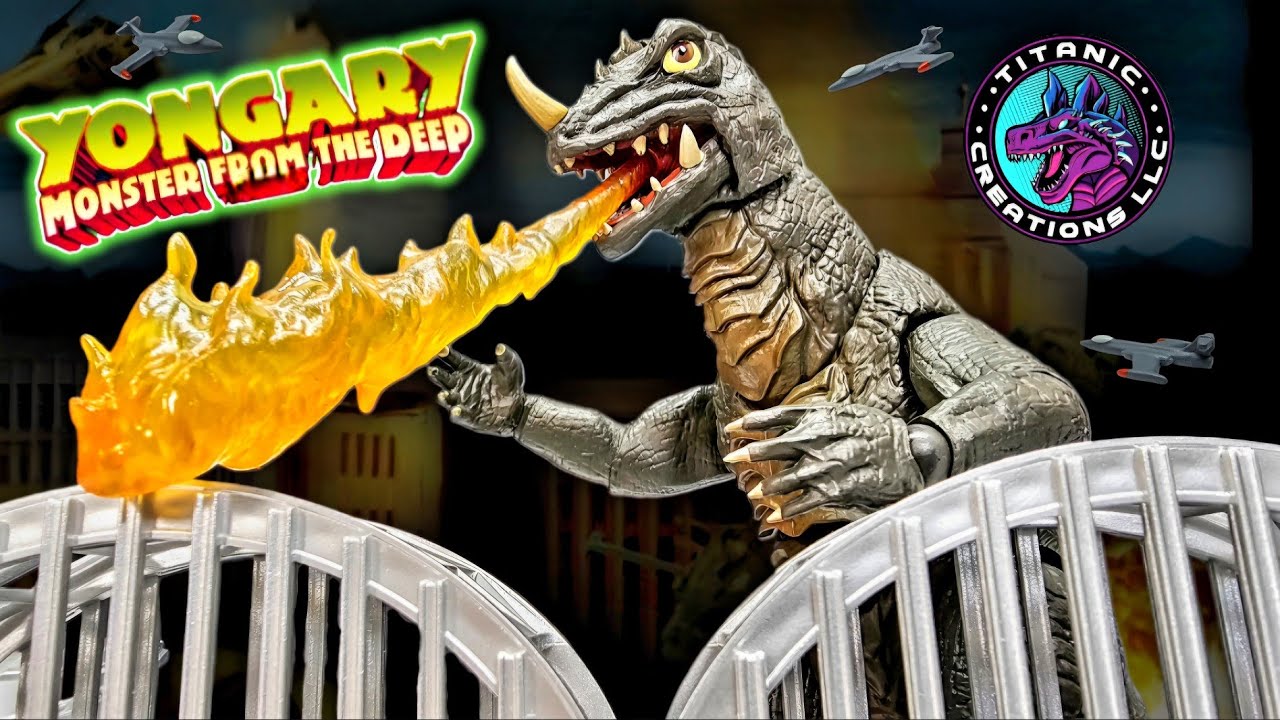 Super Articulated YONGARY!!! Titanic Creations Monster from the