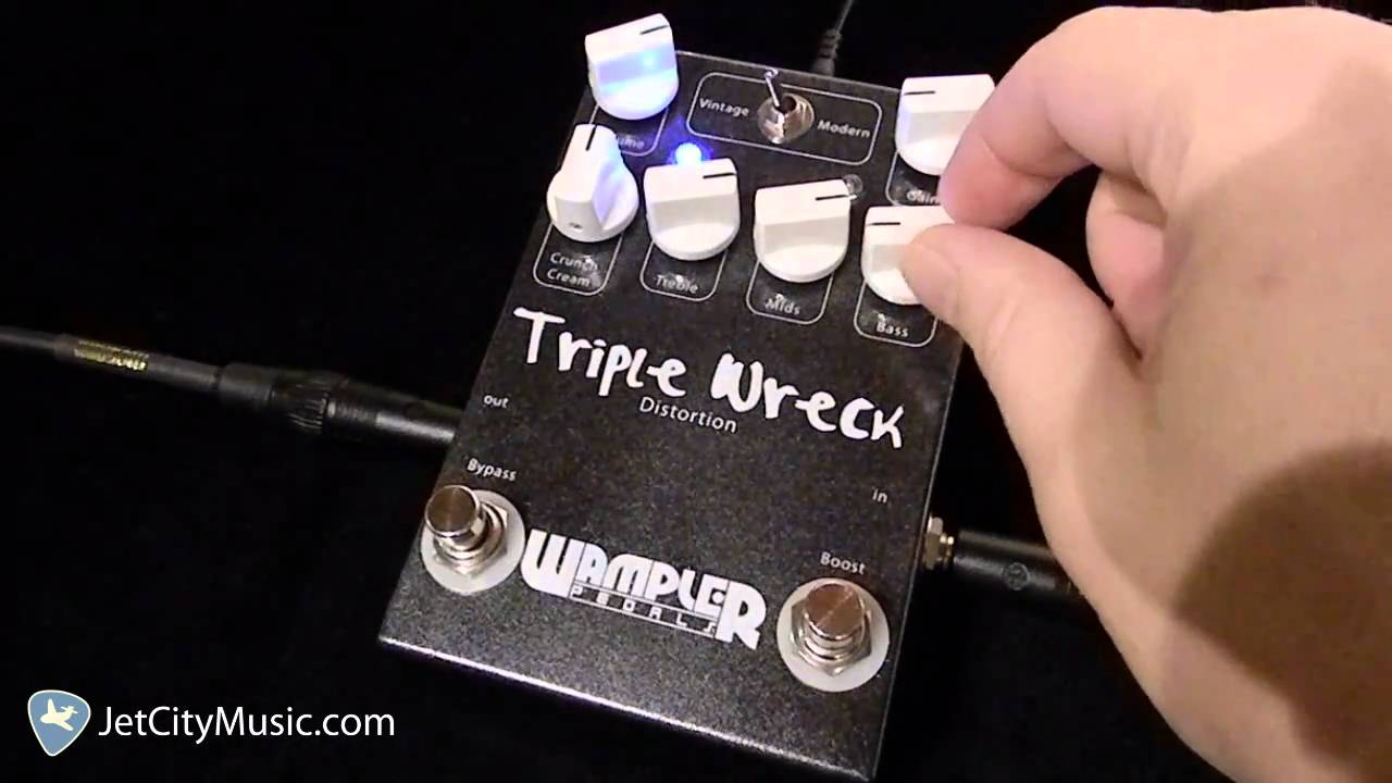 Wampler Triple Wreck Distortion - YouTube