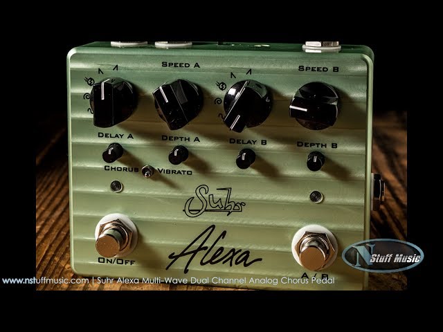 Suhr Alexa Multi-Wave Dual Channel Analog Chorus Pedal - YouTube