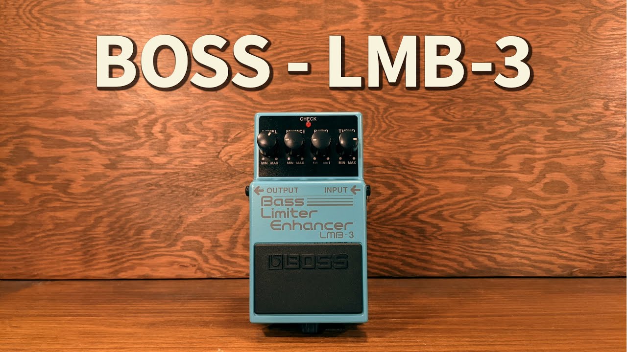 BOSS - LMB-3 Bass Limiter Enhancer - YouTube
