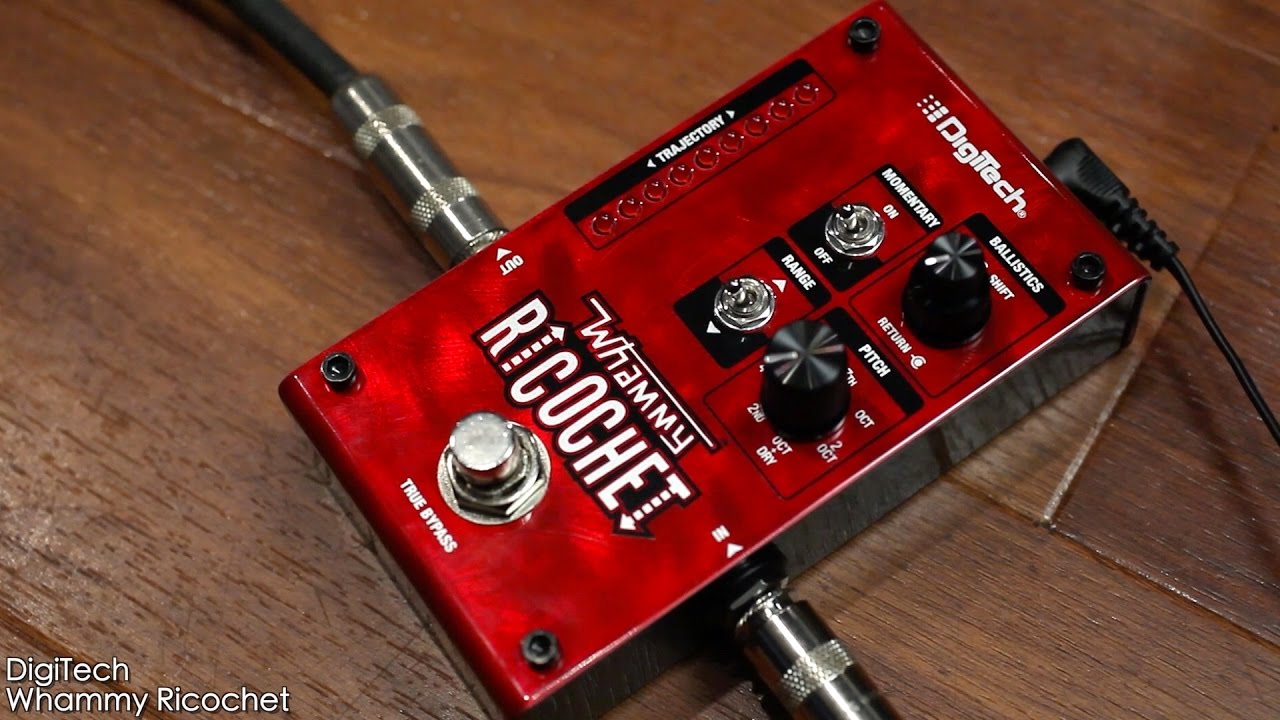 DigiTech / Whammy Ricochet【デジマート製品レビュー】 - YouTube