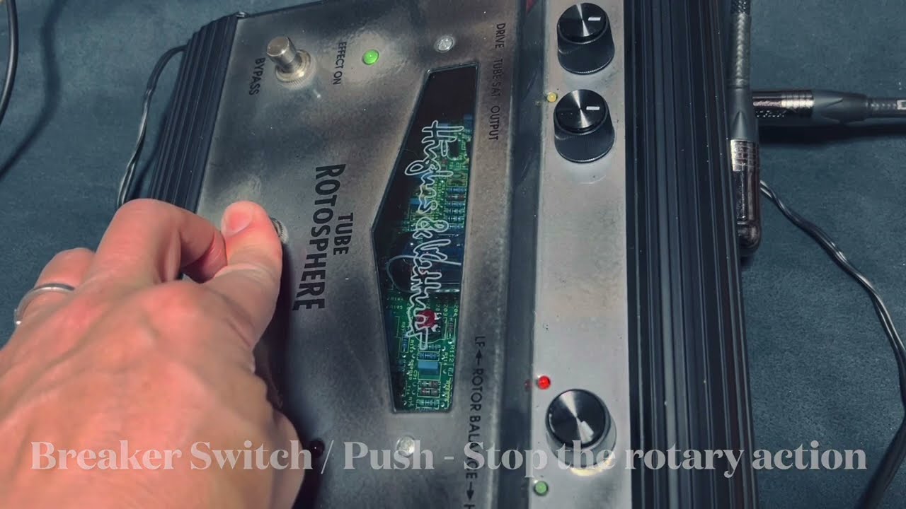 HUGHES & KETTNER Tube Rotosphere - Sound Check 【魔法の箱研究所