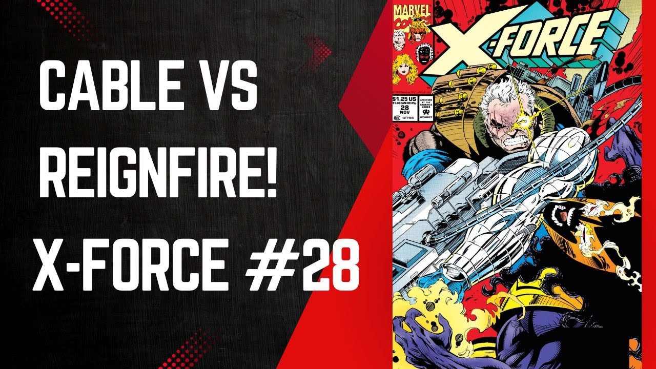 Cable Vs Reignfire! X-Force #28, Tony S. Daniel & Fabian Nicieza