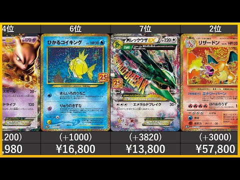 最新版】【ポケカ】25th ANNIVERSARY COLLECTION 高額カード 販売価格