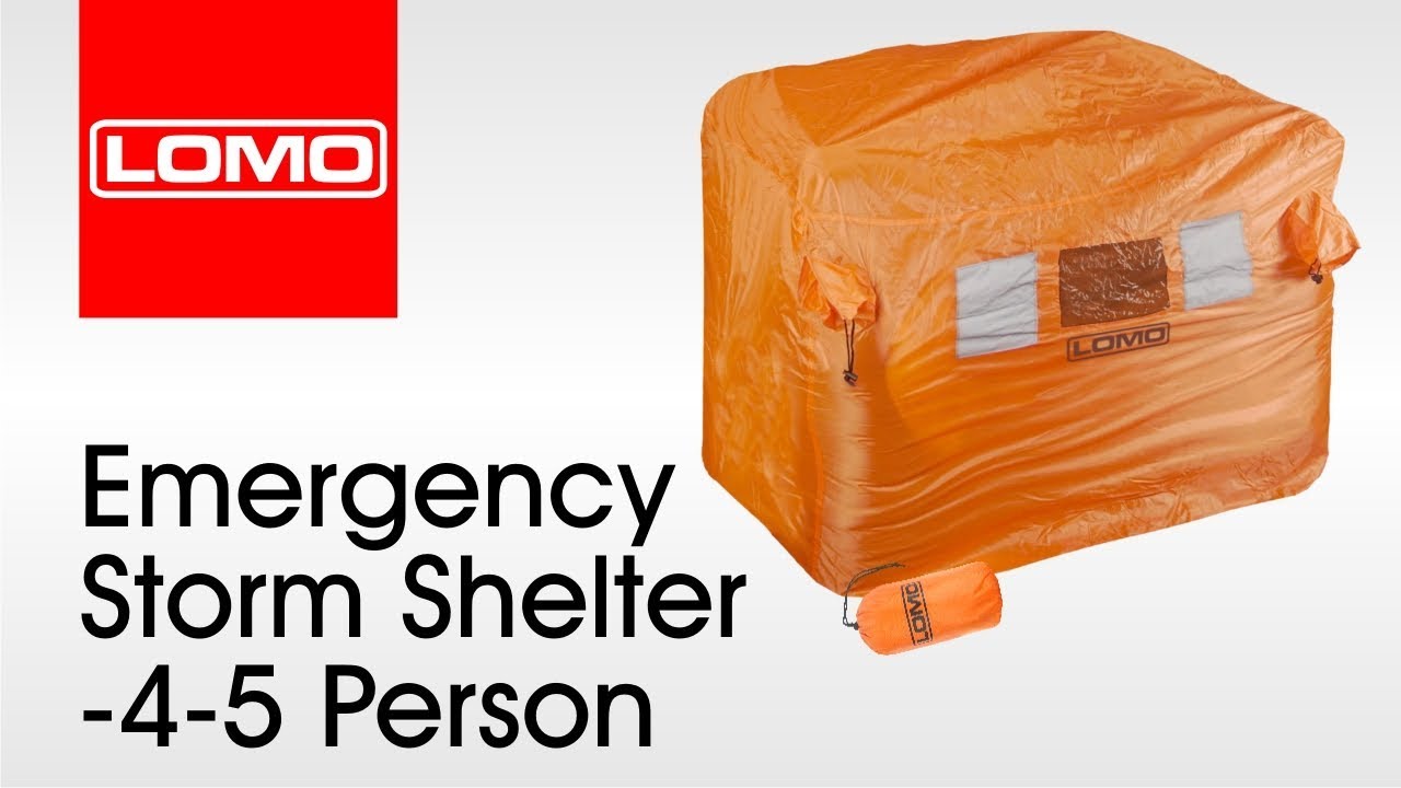 Lomo 4-5 Person Emergency Storm Shelter - YouTube