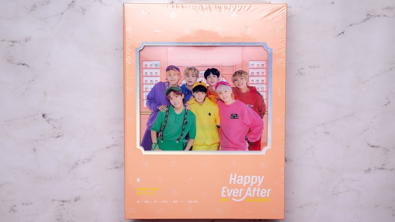 Unboxing | BTS 4th MUSTER Happy Ever After (DVD) - YouTube