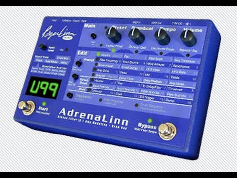 Adrenalinn 1 by Roger Linn - DAW recorded rhythms with internal