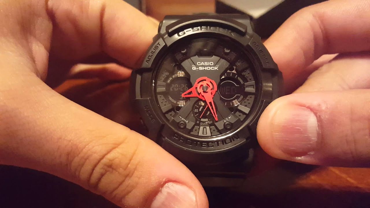 G Shock x Supra Limited Edition Collaboration GA200SPR-1 - YouTube