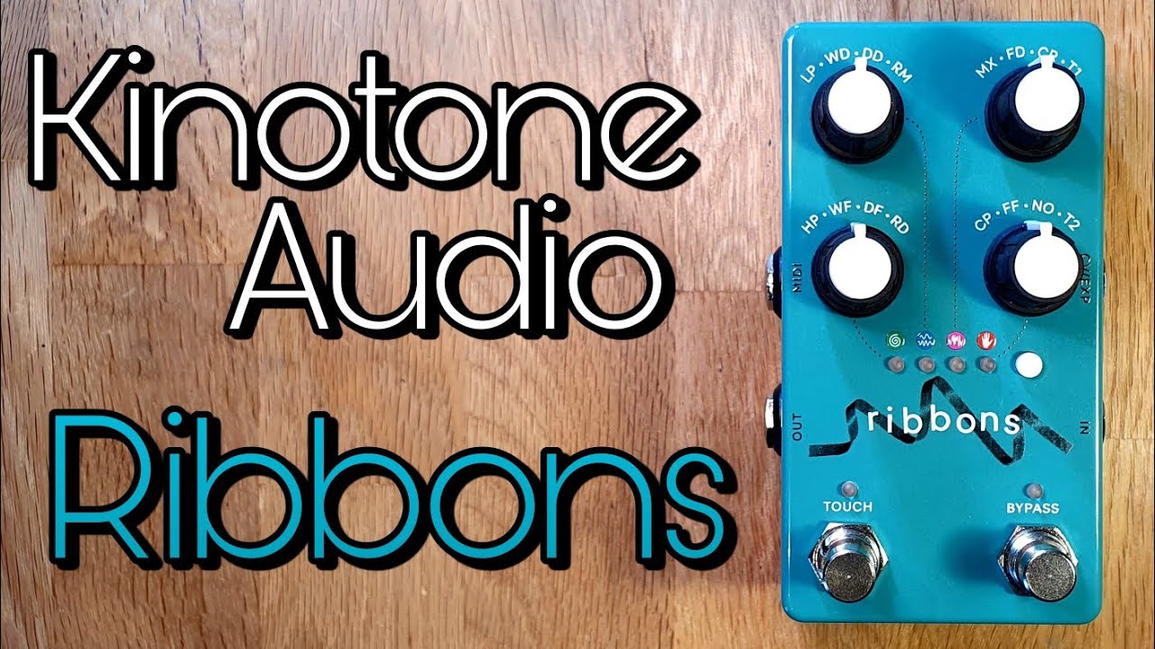 Kinotone Audio Ribbons granular tape emulator - YouTube