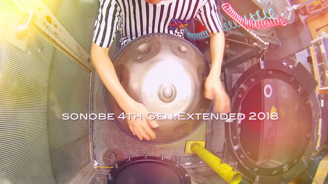 春宵 Handpan/ハンドパン sonobe 4th Gen.2018 - YouTube