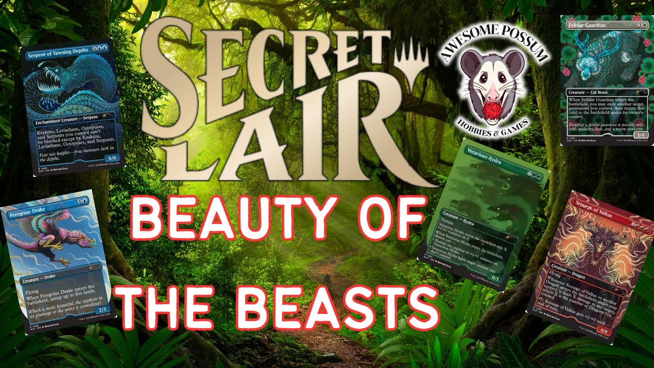 Let's tame the Secret Lair: Beauty of the Beasts - YouTube